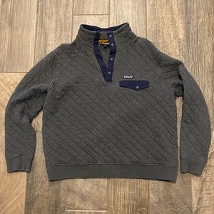 Mens Patagonia Quilted Snap T.